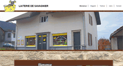 Desktop Screenshot of laiteriedesavagnier.ch